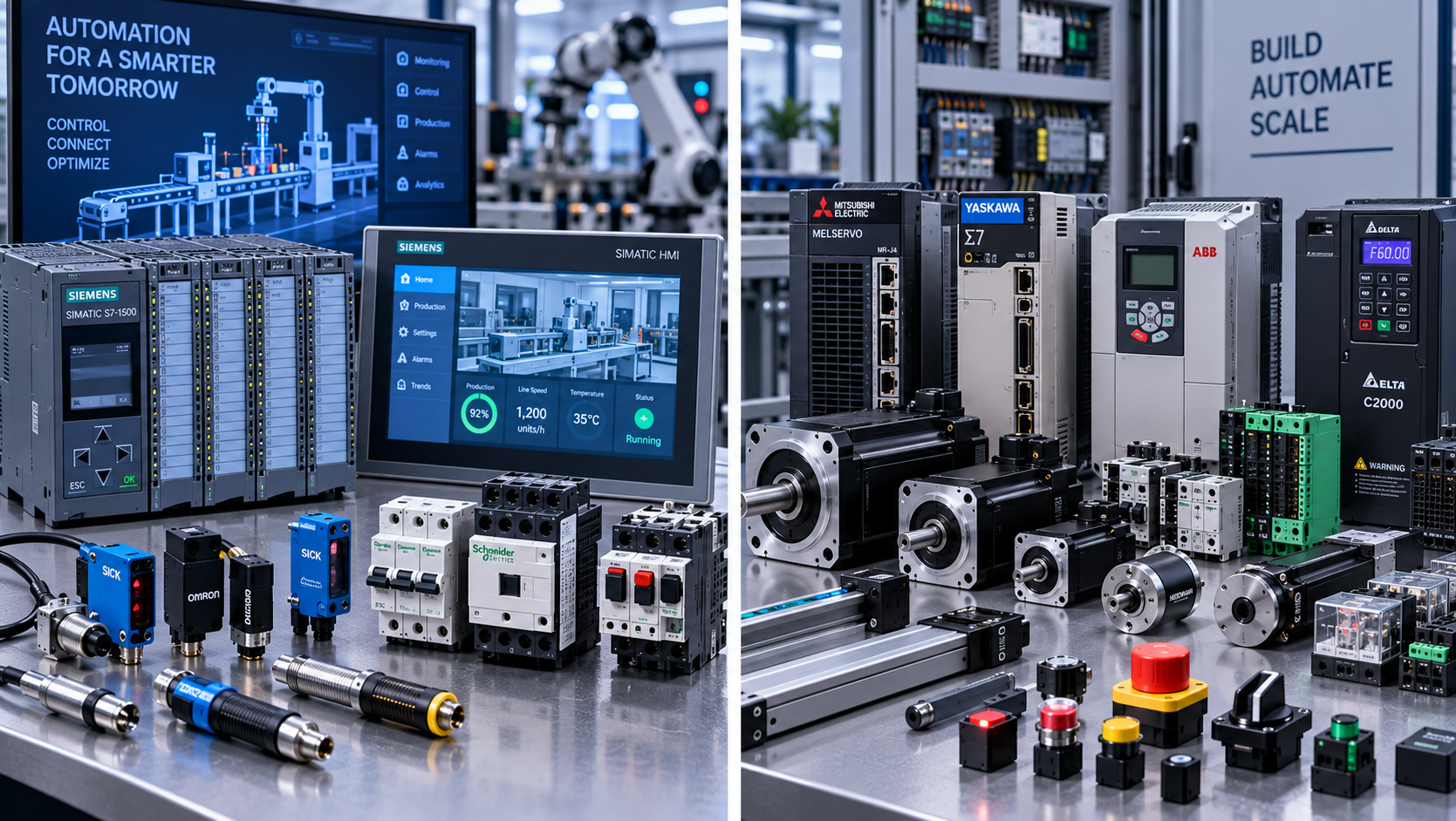 Industrial automation and control equipment
