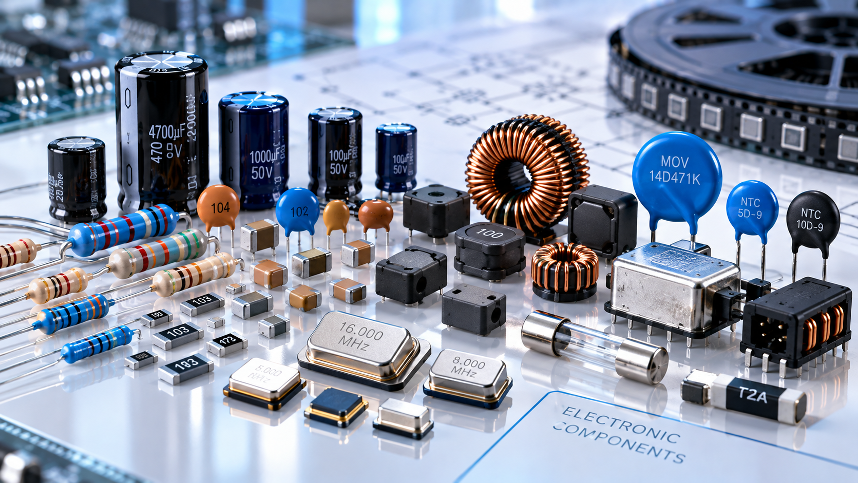 Passive electronic components